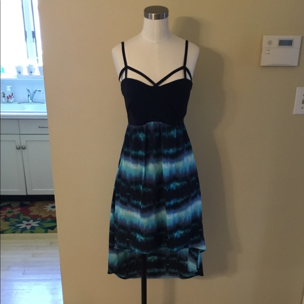 Belle du jour high-low dress